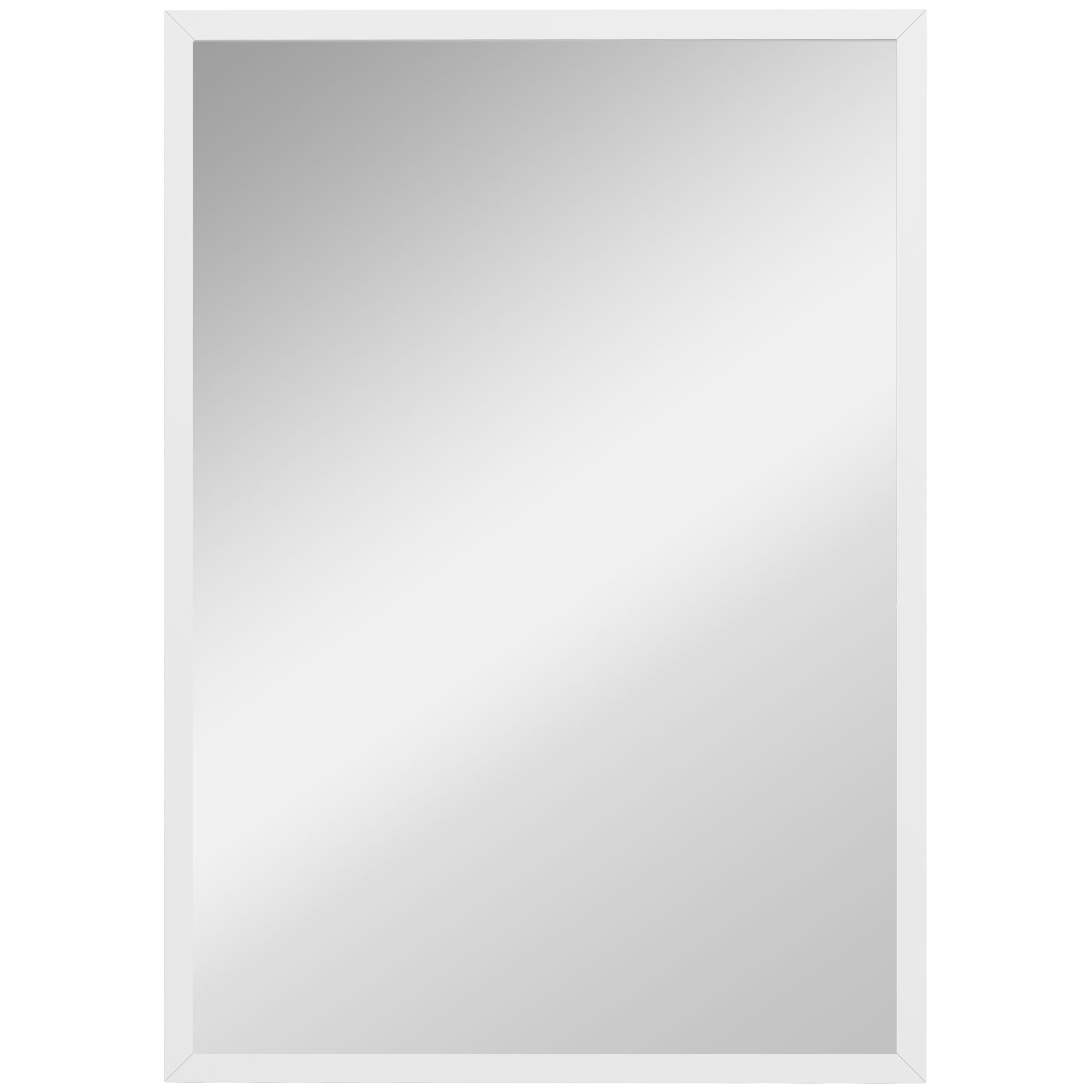 Espelho de Parede Decorativo 50x70 cm Branco