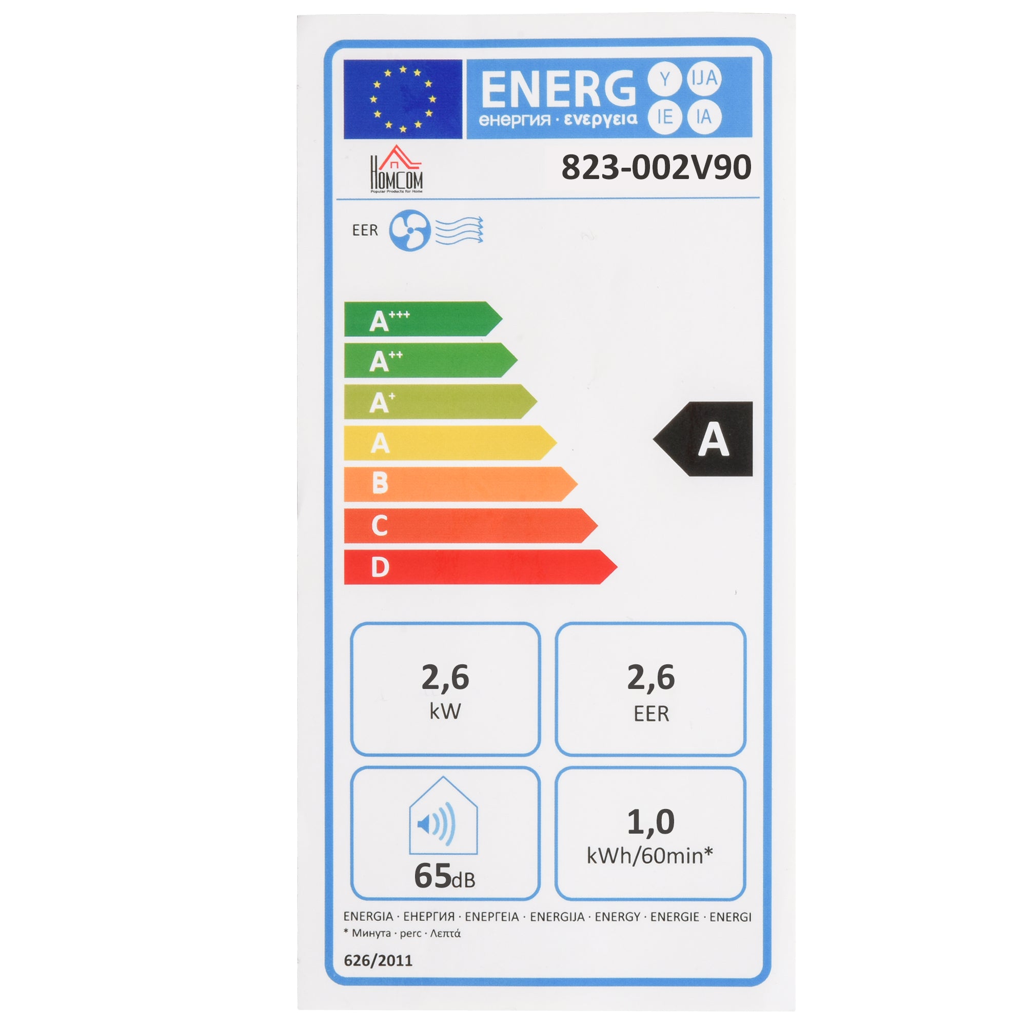Ar Condicionado Portátil 9000BTU Branco 35,4x33,8x69,8cm