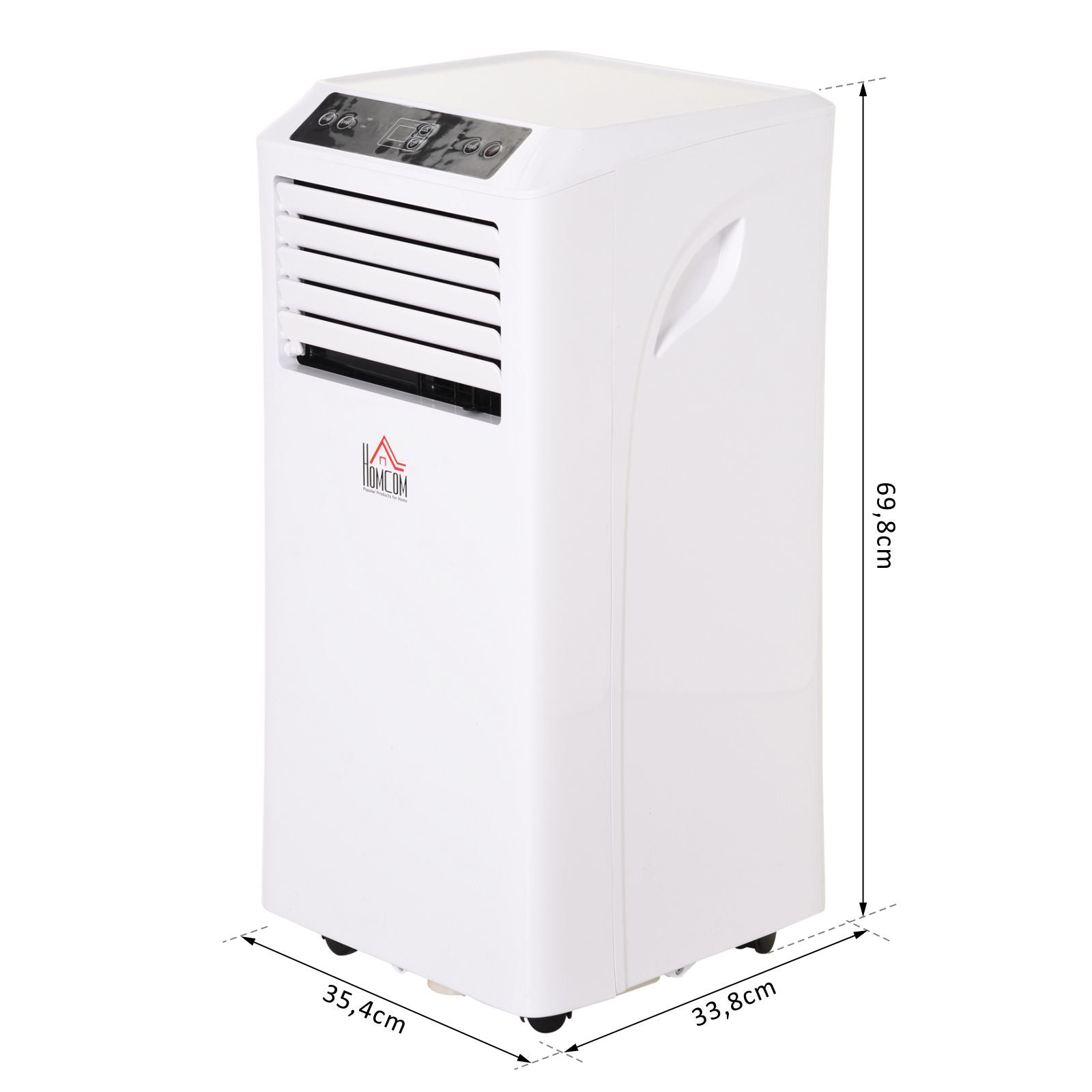 Ar Condicionado Portátil 9000BTU Branco 35,4x33,8x69,8cm