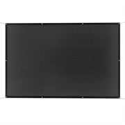 Vela de Sombra Retangular Preto 305x200 cm - Proteção Solar e Anticongelante