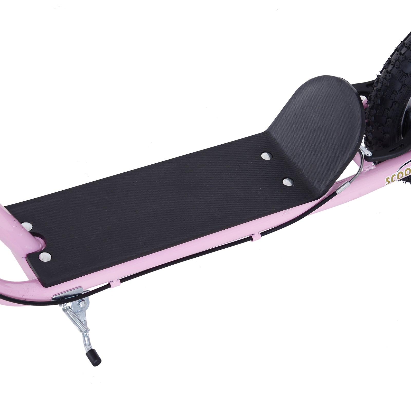 Trotinete Infantil com 2 Rodas de 16 Polegadas - 143x58x92-100 cm - Cor Rosa