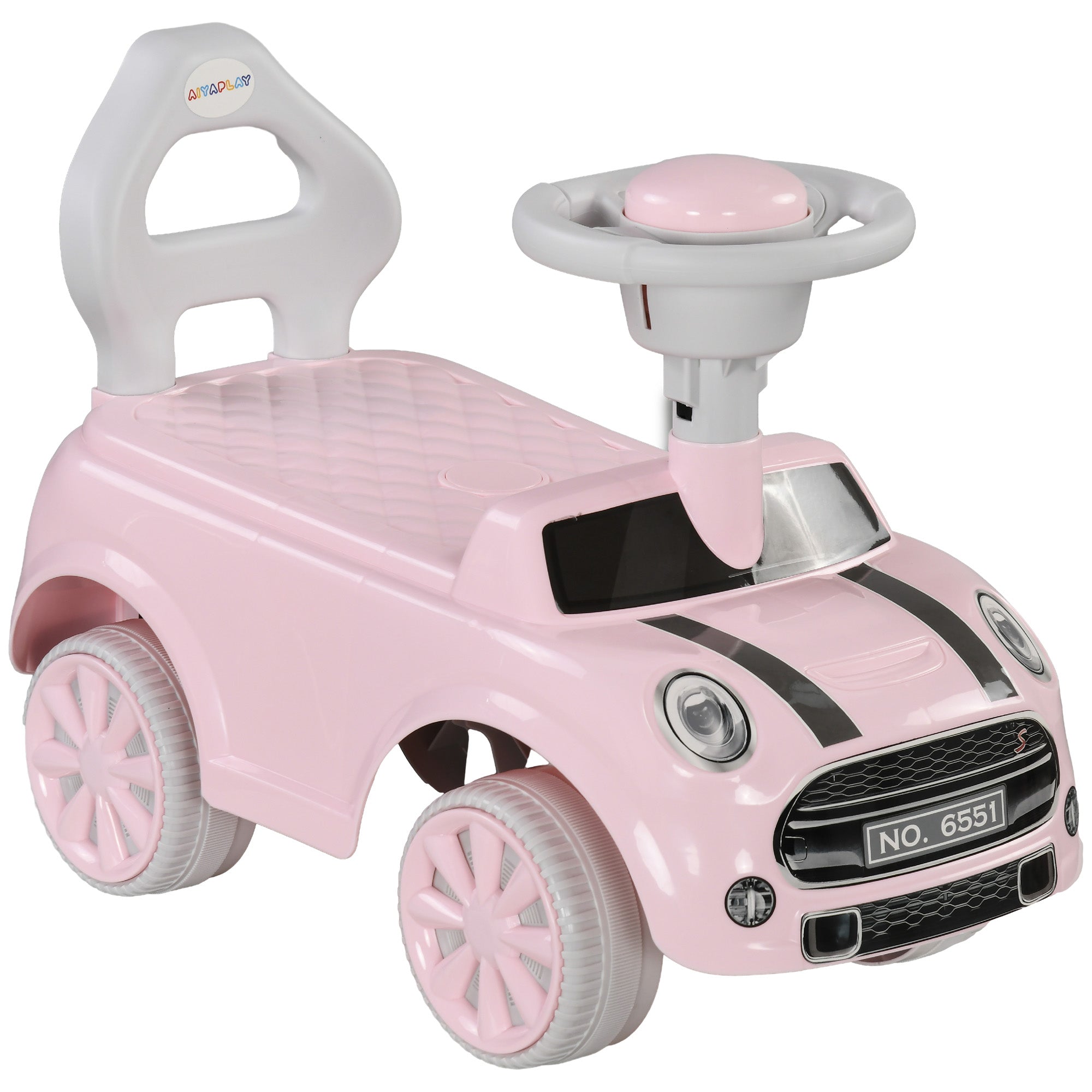 Carro Andador para Bebés de 18-36 Meses - Rosa - 53x25x35 cm