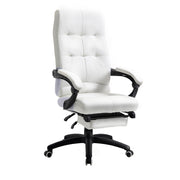 Cadeira de Escritório Ergonómica Branca 65x65x118-125 cm
