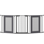 Barreira de Segurança Dobrável 203x74cm Preto