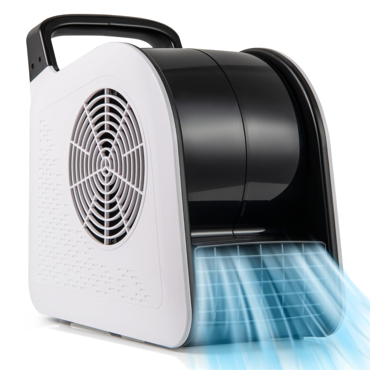 Ventilador Soplador de Alta Velocidad Movedor de Aire con 3 Velocidades y Cabezal Pivotante 185° para Secar Enfriar Ventilar 130W 552 m³/h
