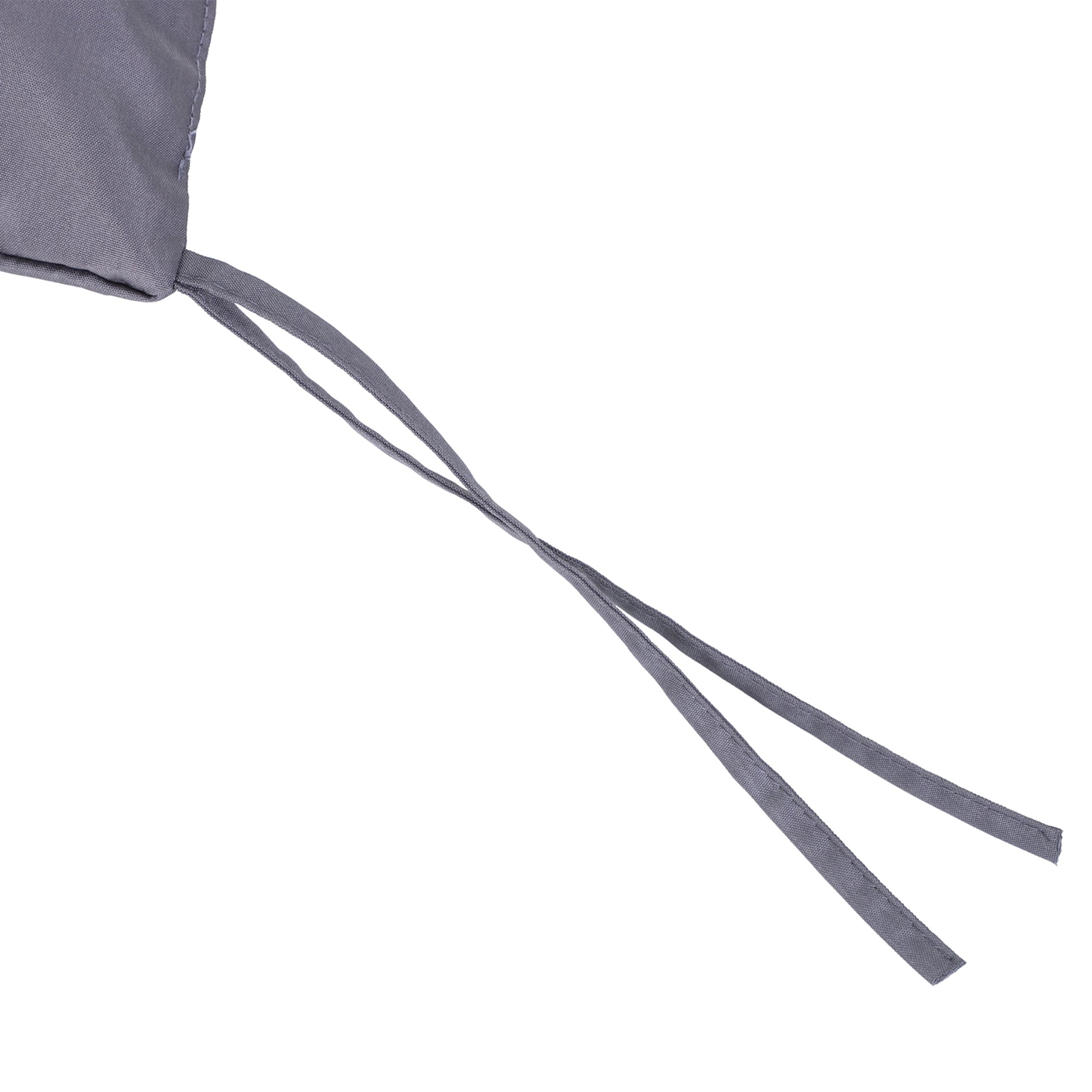 Almofada para Banco 120x110x12cm - Cinza Escuro