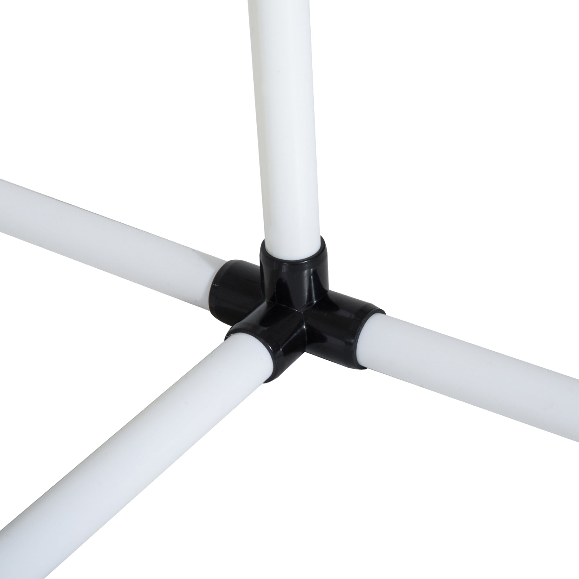 Conjunto de Treinamento de Agilidade para Cães – 99x65x94 cm – Branco – PE, PVC e ABS