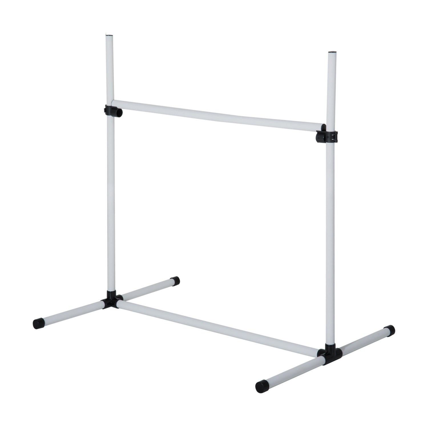 Conjunto de Treinamento de Agilidade para Cães – 99x65x94 cm – Branco – PE, PVC e ABS