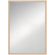 Espelho de Parede Decorativo 50x70 cm Cor Natural