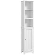 Coluna Casa de Banho Armário Alto Auxiliar 34x23x165 cm - Branco