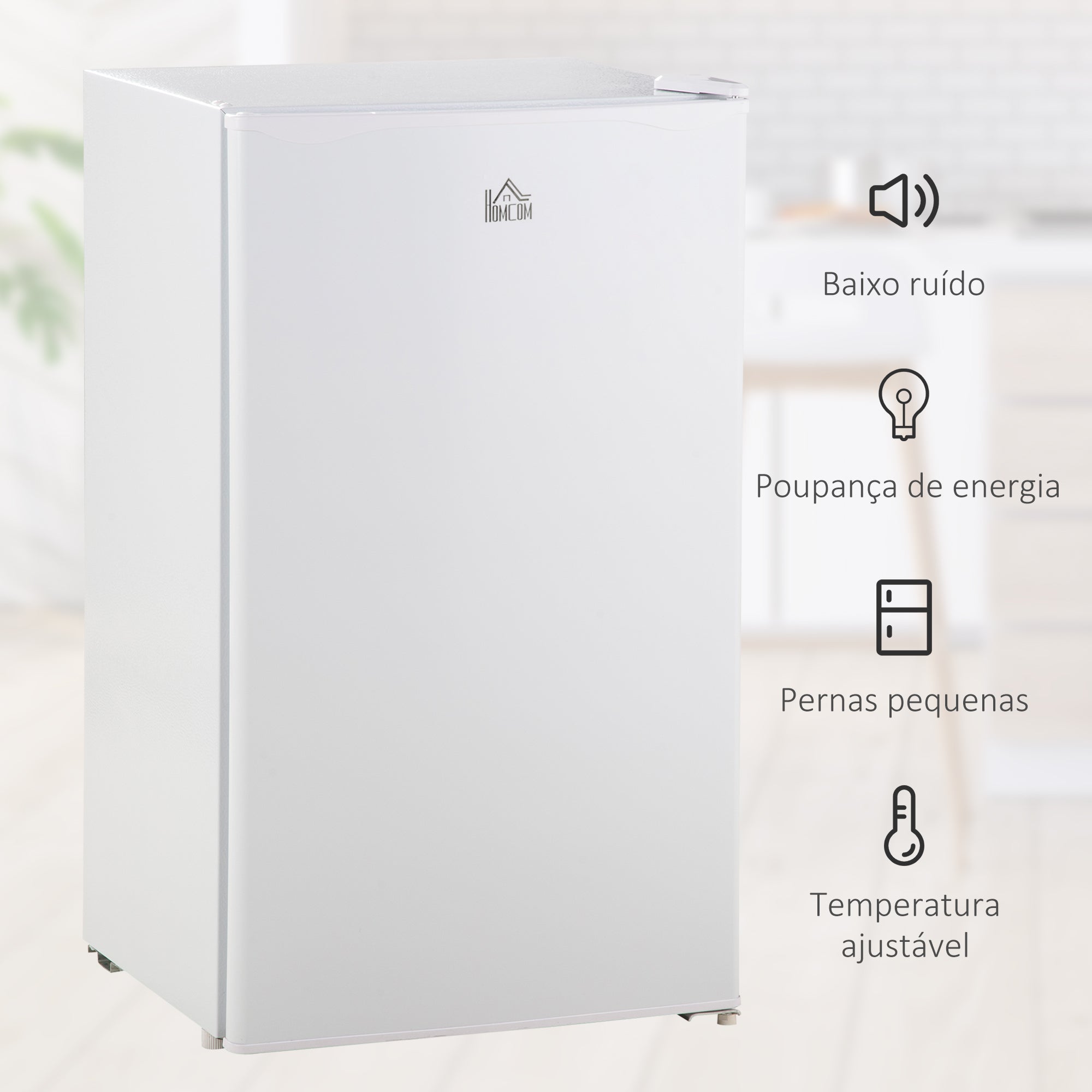 Mini Frigorífico Branco 47,5x44,2x84 cm