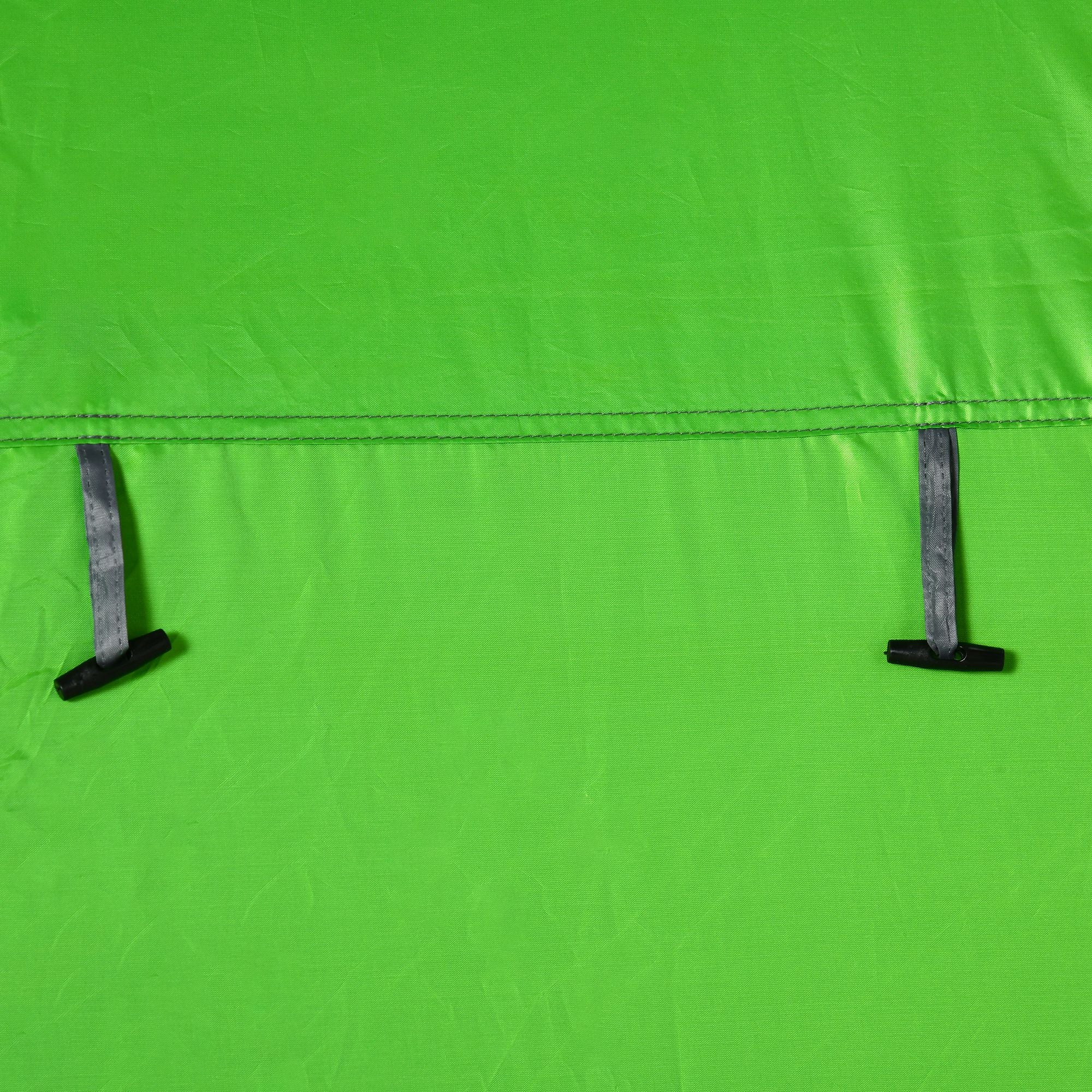 Tenda de Duche Portátil – 126x124x189 cm – Verde – Poliéster e Aço