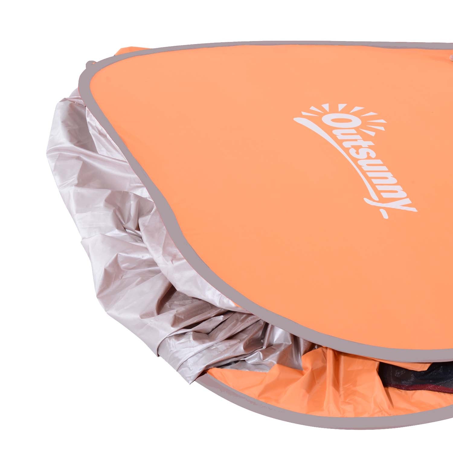 Tenda Pop-up Portátil Laranja 150x200x115 cm