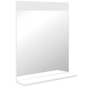 Espelho de Parede com Prateleira 50x12x60 cm - Branco