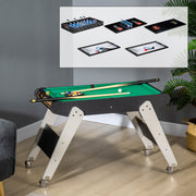 Mesa de Jogos 6 em 1 Multicor 120x88x79 cm