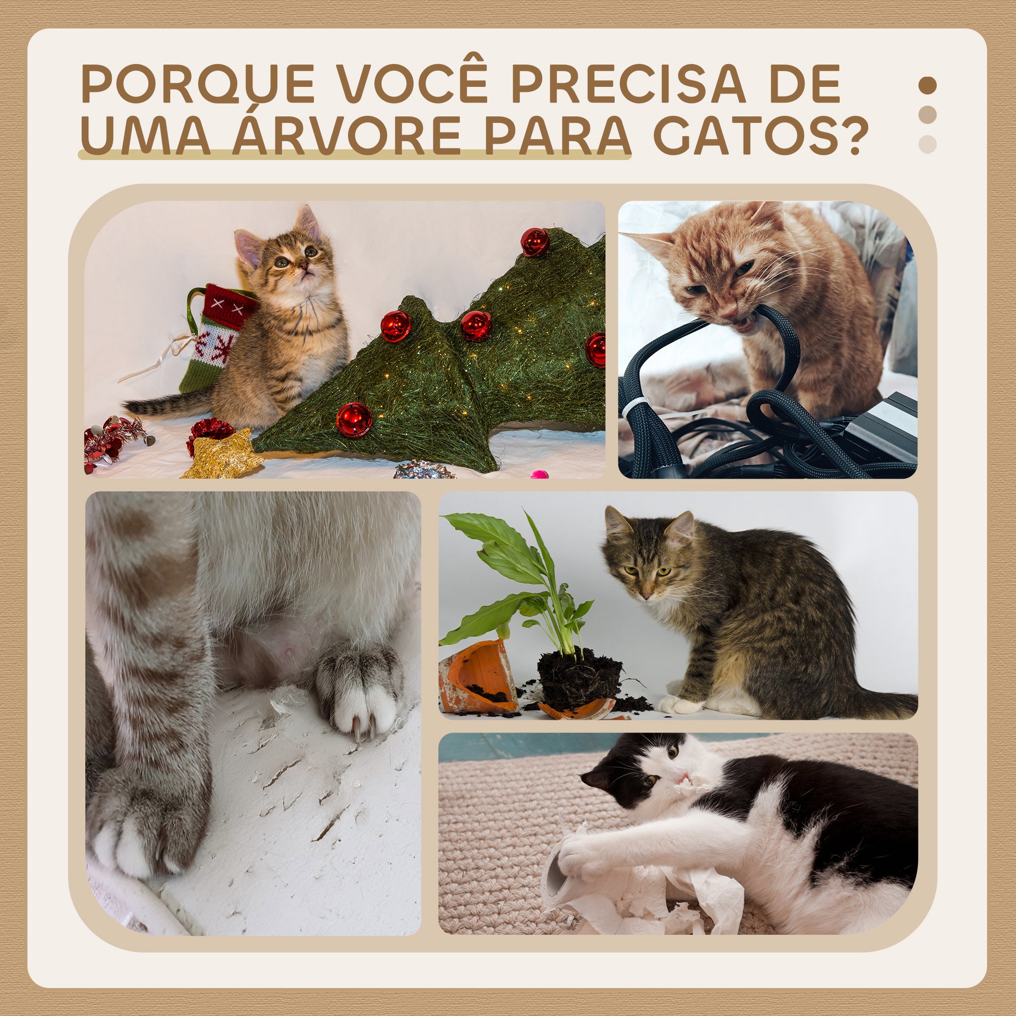 Arranhador para Gatos 50x30x81,5 cm Cinza Escuro Centro de Atividades com Poste de Sisal e Plataformas