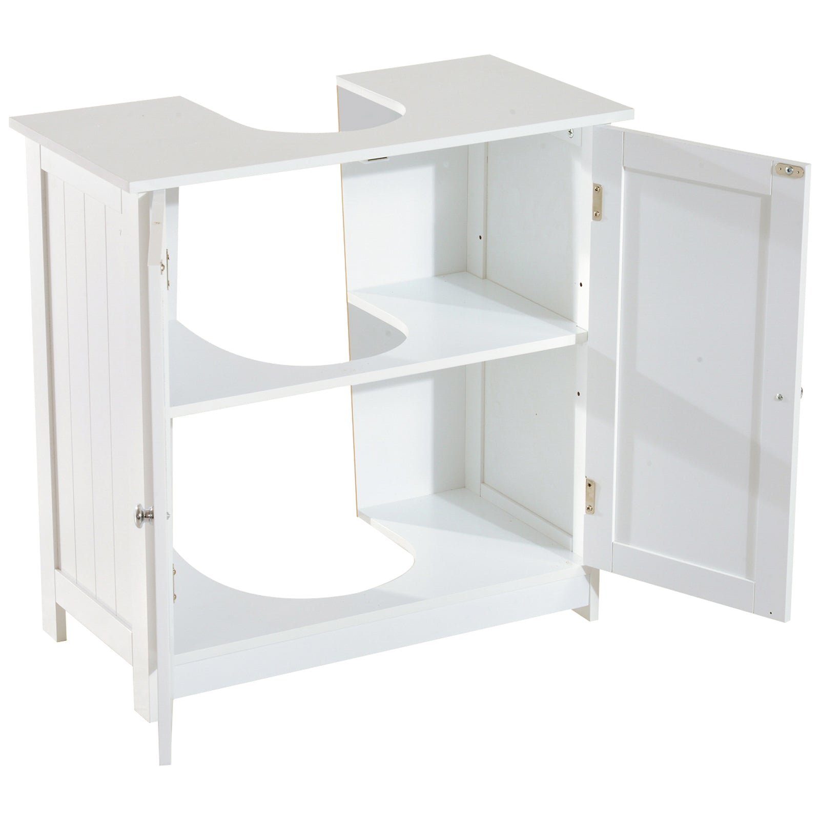 Armário de Casa de Banho Moderno 60x30x60 cm - Branco