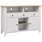 Aparador de Cozinha Moderno 120x38x81,5 cm Branco