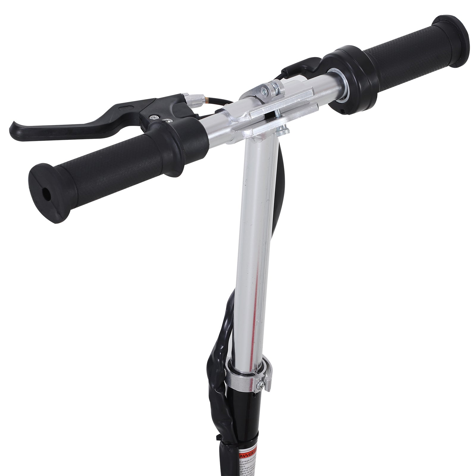 Trotinete Elétrica Dobrável Vermelha 78x37x95cm para Crianças e Adolescentes
