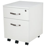 Bloco de Gavetas para Escritório Móvel de Arquivos - 40x45.5x52.5 cm - Branco