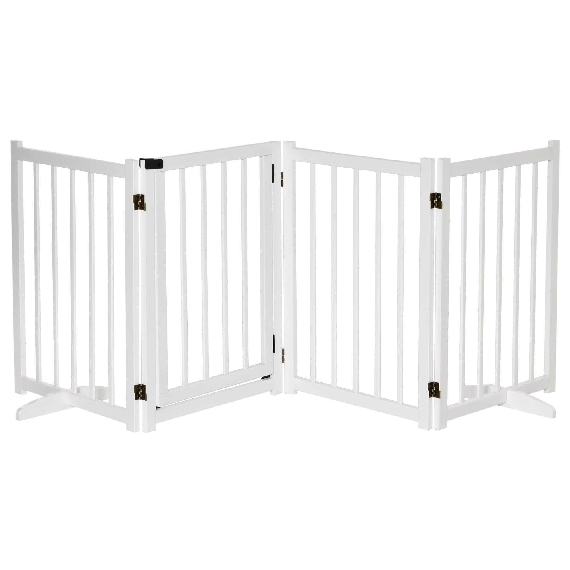 Barreira de Segurança para Cães - 237,5x36x80 cm - Cor Branco