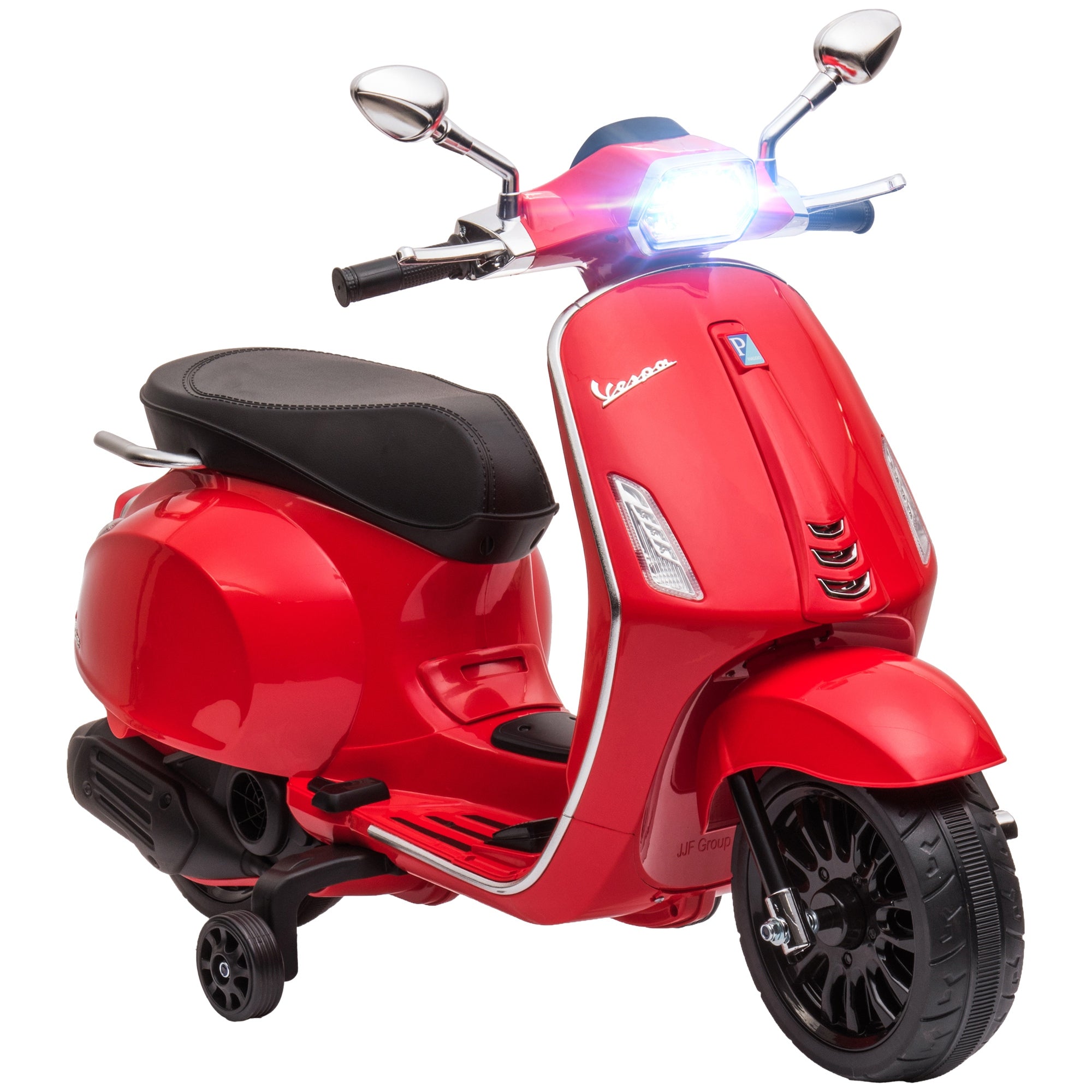 Moto Elétrica para Crianças 3-6 Anos - Vermelho 107x47x73 cm