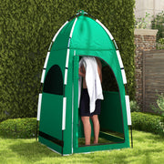 Tenda de Duche Portátil Verde 122x122x213 cm - Espaço Privado e Funcional