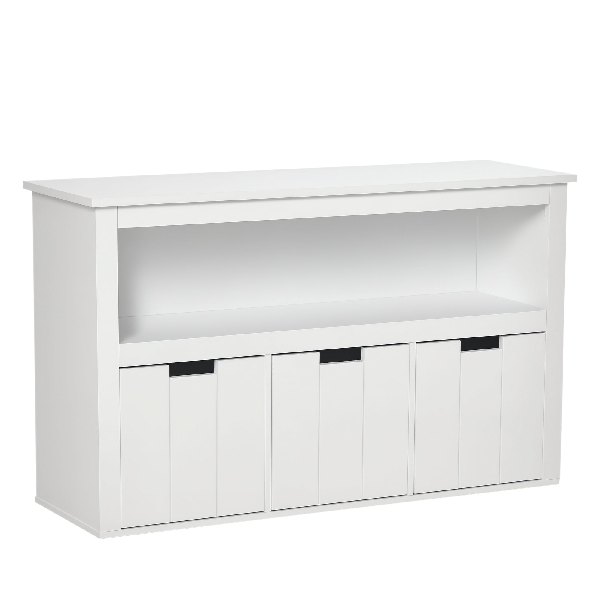 Aparador de Sala de Estar 102x33x61.5cm Branco