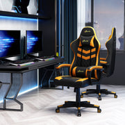 Cadeira Ergonómica Gaming Laranja 61x70x121-129 cm