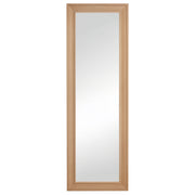 Espelho de Parede 163x53,3 cm Cor de Madeira Natural