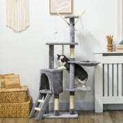 Arranhador para Gatos Cinzento de 134,2 cm - PawHut - 50x35x134,2 cm