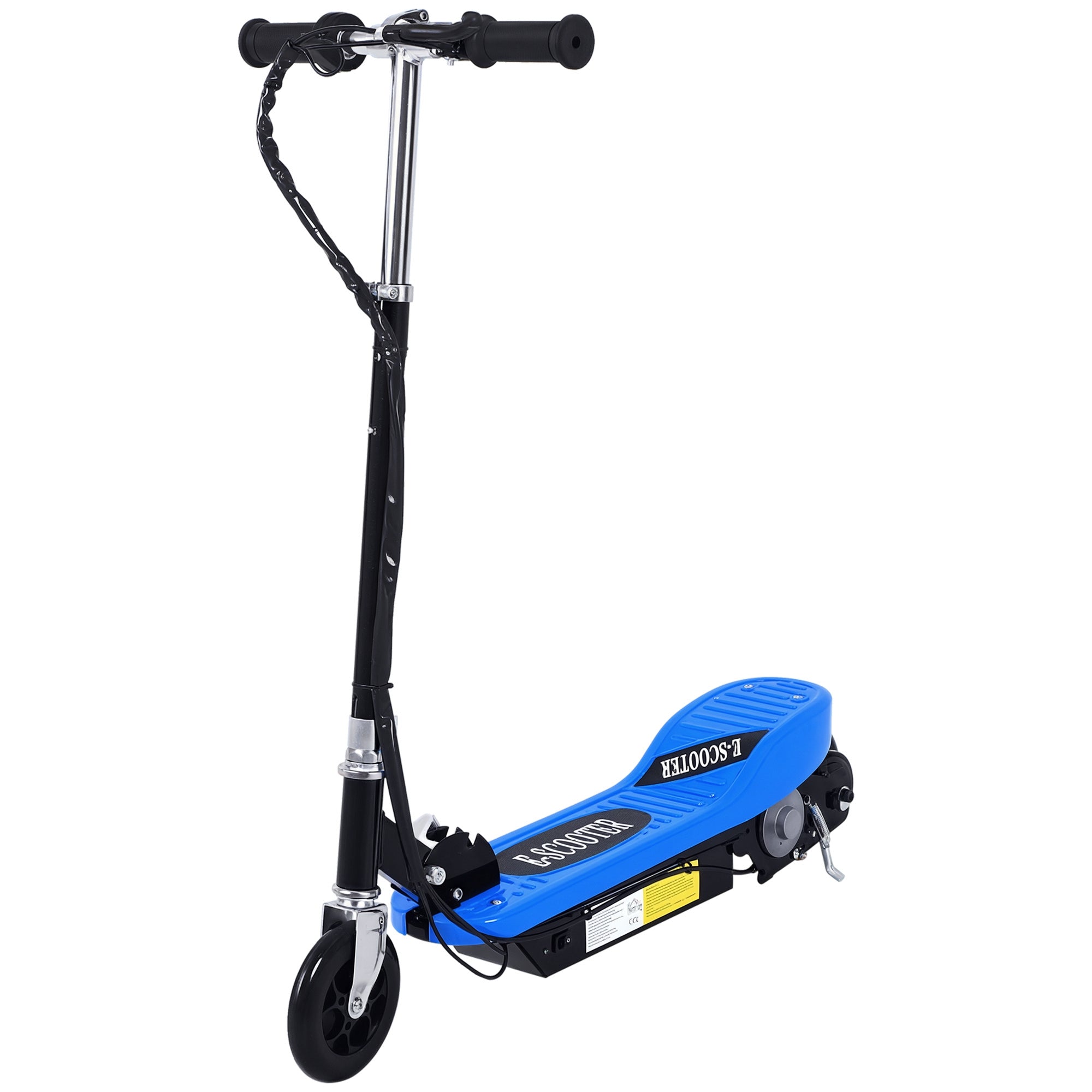 Trotinete Elétrica Azul para Crianças e Adolescentes - 78x37x95 cm