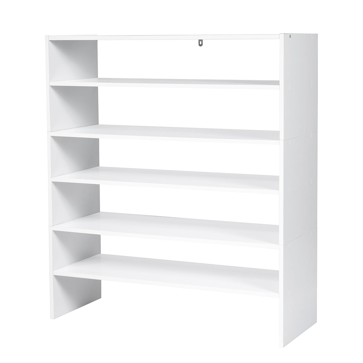 Organizador de Sapatos Empilhável – 78 x 30 x 90 cm – Branco – MDF
