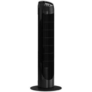 Ventoinha de Coluna Silenciosa Ø27x75 cm - Cor Preto