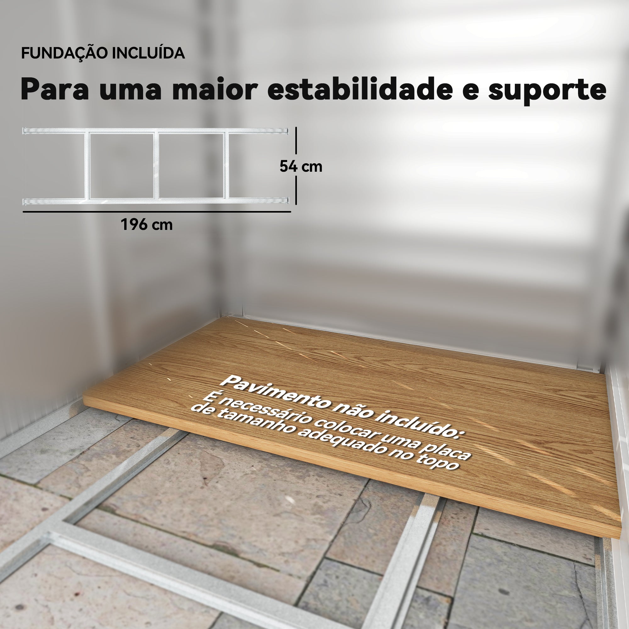 Abrigo de Jardim Exterior 2,36m² Madeira e Marrom 213x120x194 cm
